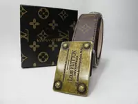 ceinture louis vuitton paris lv marque 2011 nouveau-or apparence coffie lv cuir